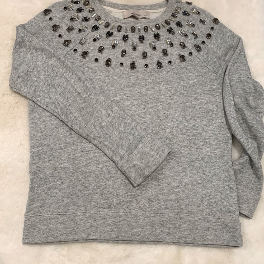Loft Jeweled Sweatshirt